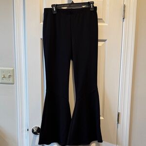 Vince Camuto Elegant Black Flare Pants